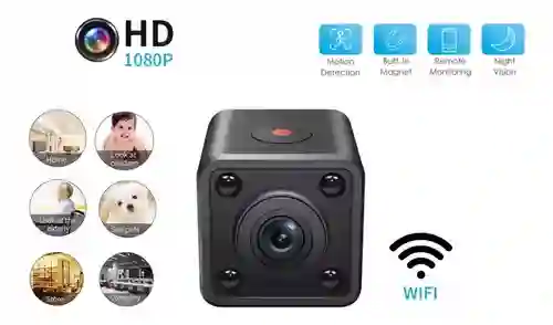 Mini Cámara Wifi Con Visión Nocturna 1080p - Ranura Micro Sd
