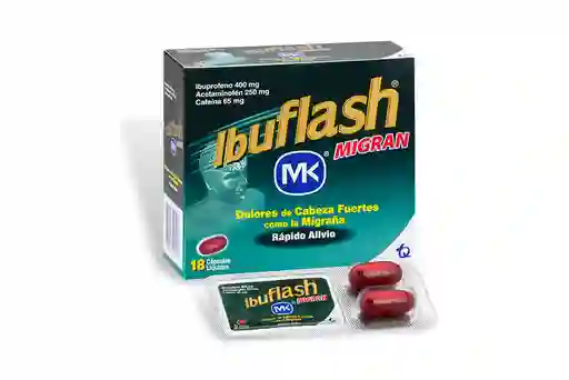 Ibuflash Migran X2 Capsulas Liquidas