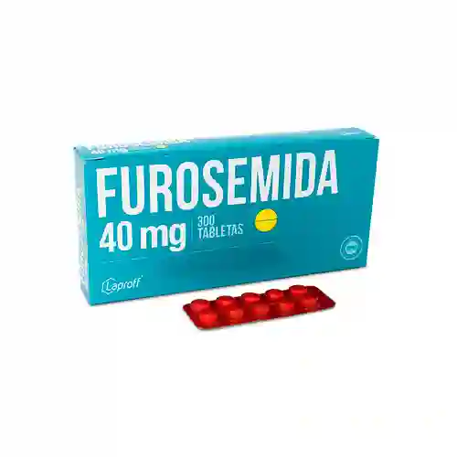 Furosemida 40mg Blister X10 Tabletas