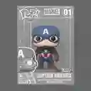 Funko Pop Die-cast Captain America Marvel 01 Funkon 2021