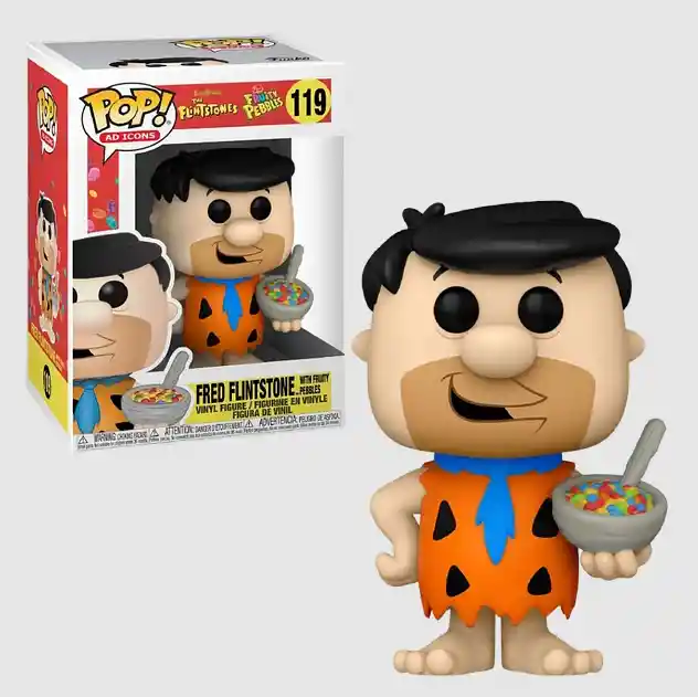 Funko Pop Fred Flintstone With Fruity Pebbles The Flintstones 119