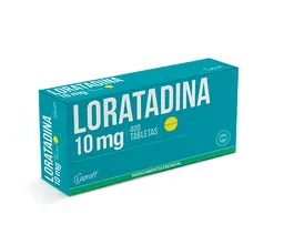 Loratadina 10mg Blister X10 Tabletas Laproff