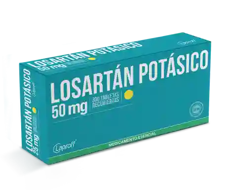 Losartan 50mg Blister X10 Tabletas Laproff