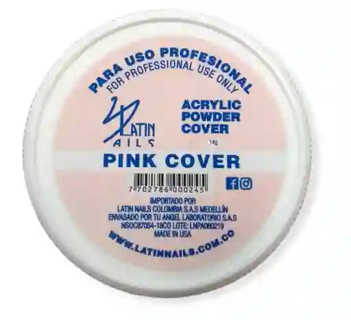 Polvo Acrílico Cover Pink Cover Latín Nails X 14g