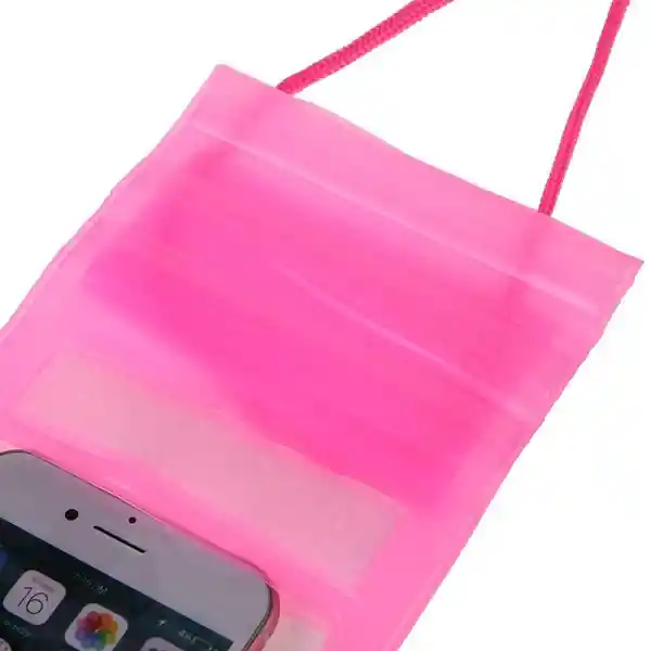 Funda De Celular Protector Lluvia Agua Estuche Teléfono Waterproof Piscina