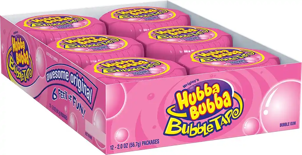 Hubba Bubba Bubble Tapo X12uds