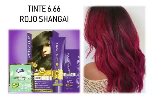 Tinte Rojo Shangai 6.66 Keraton