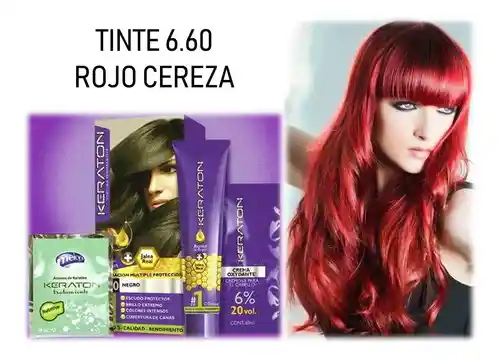 Tinte Rojo Cereza 6.60 Keraton