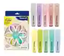 Resaltadores Pastel Flash Marca Pelikan, Estuche De Lujo X10 Colores -