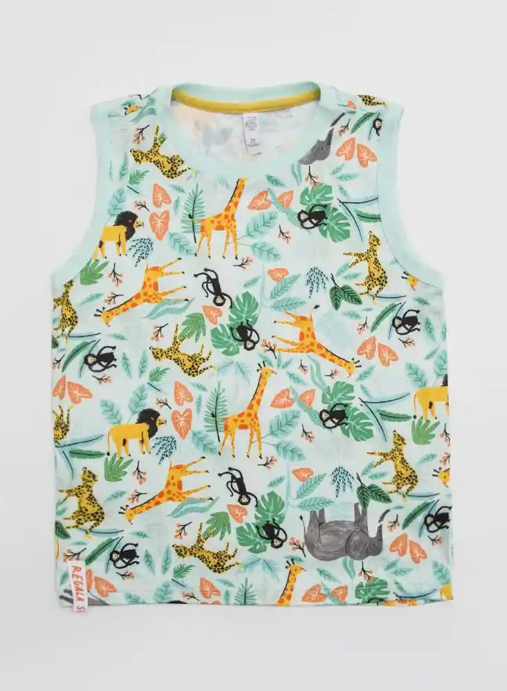Camiseta Exterior Esqueleto 12/18mese - Estamp 1