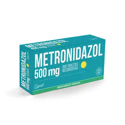 Metronidazol 500mg Blister X10 Tabletas Laproff