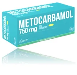 Metocarbamol 750mg Blister X10 Tabletas Laproff