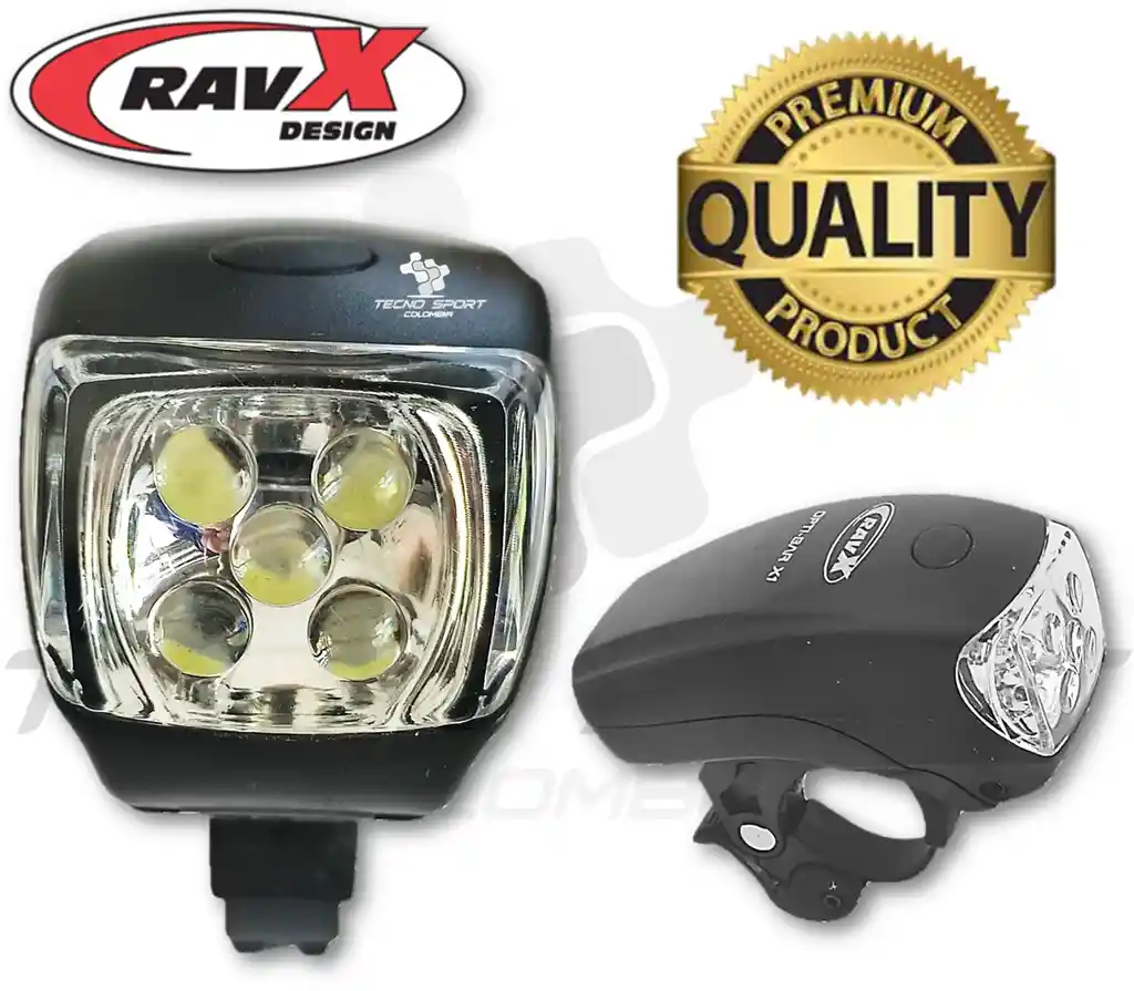 Luz Delantera Bicicleta Ravx Opti-bar X1 35 Lumens 2 Modos