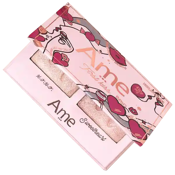 Ame Paleta Duo Highlighter Firs Kiss