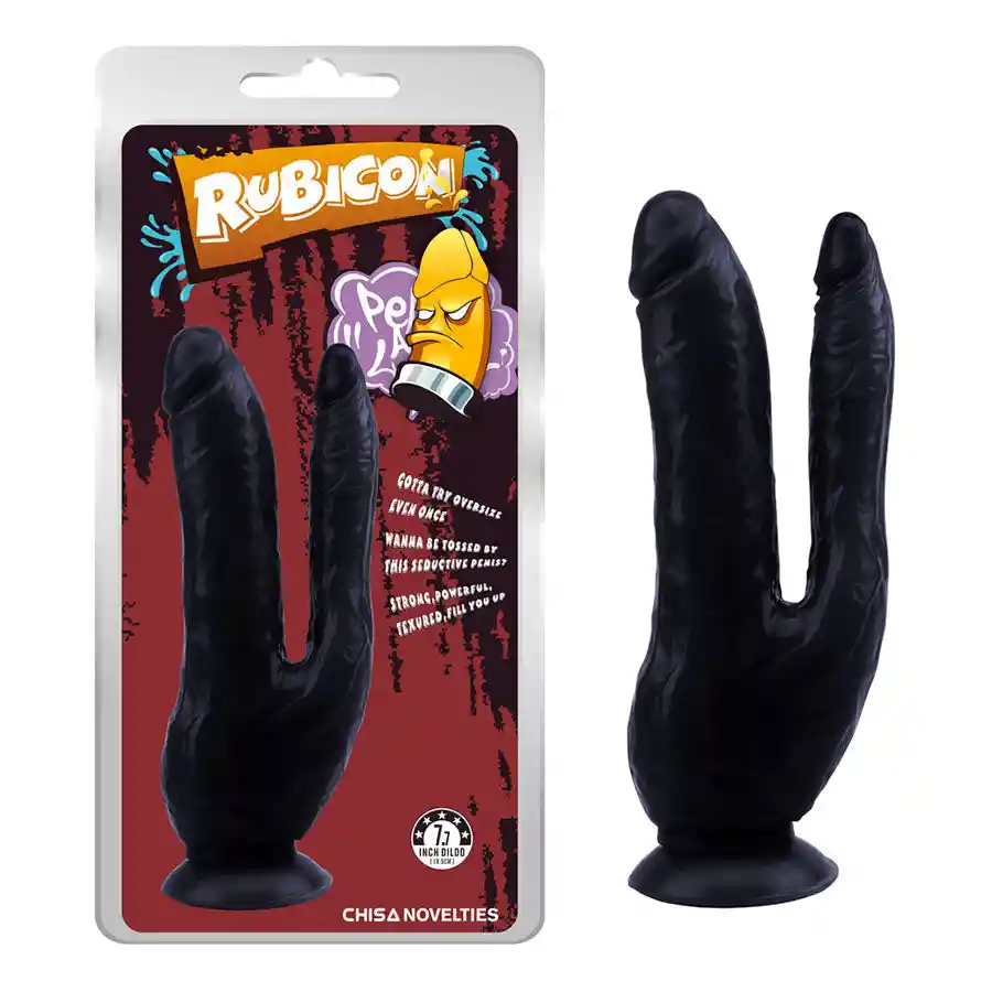 Dildo Dark Magic Dual 20 Cm Black