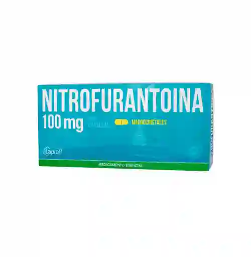 Nitrofurantoina 100mg Blister X10 Capsulas Macrocristales Laproff