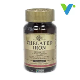 Chelated Iron 100 Tablets Solgar Hierro