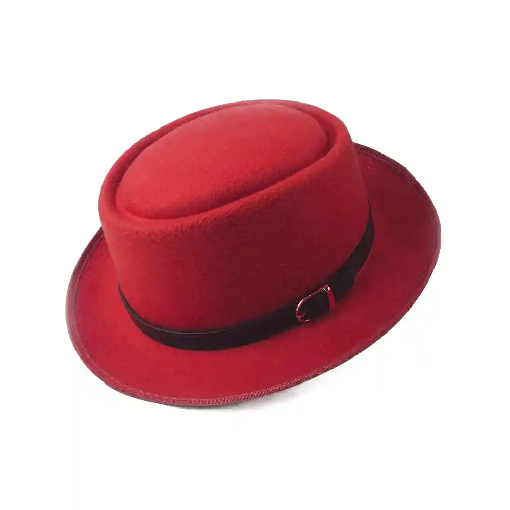 Sombrero Pork Pie Fedora Español Gardel Hombre Mujer Elegante