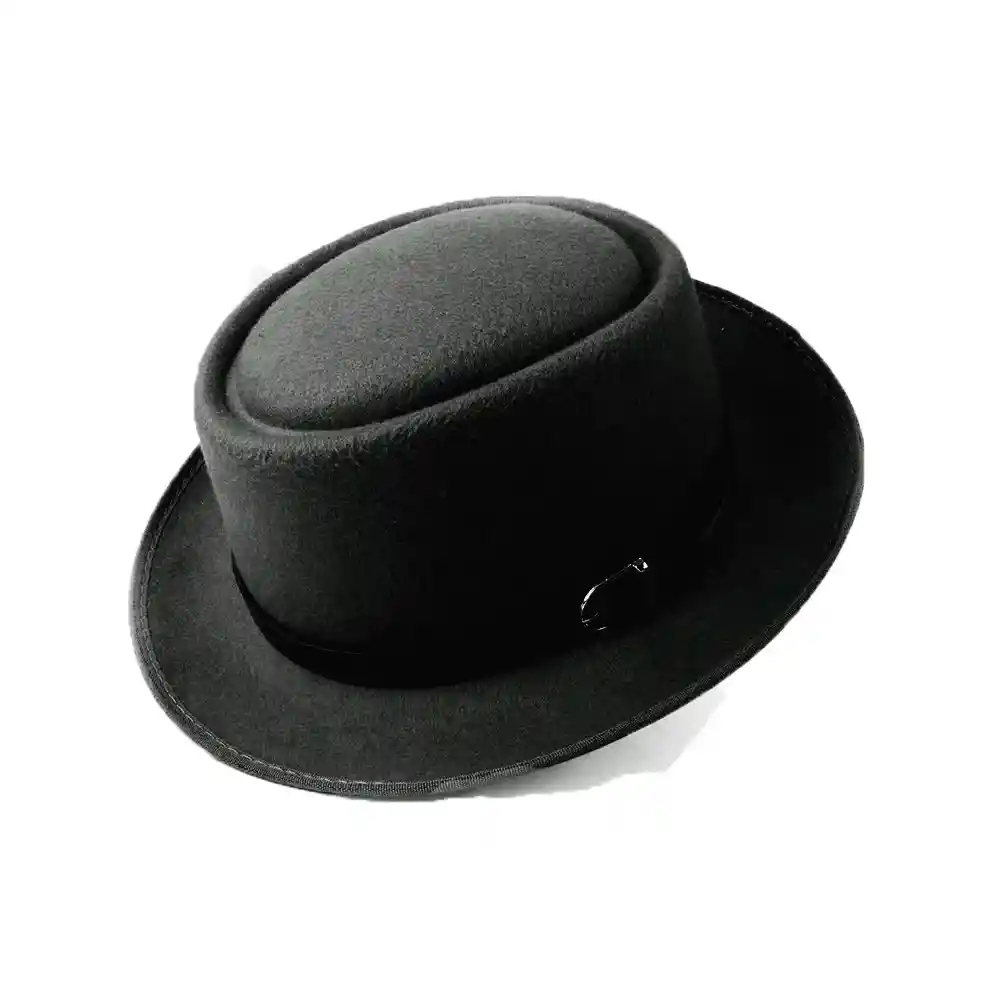 Sombrero Pork Pie Fedora Español Gardel Hombre Mujer Elegante