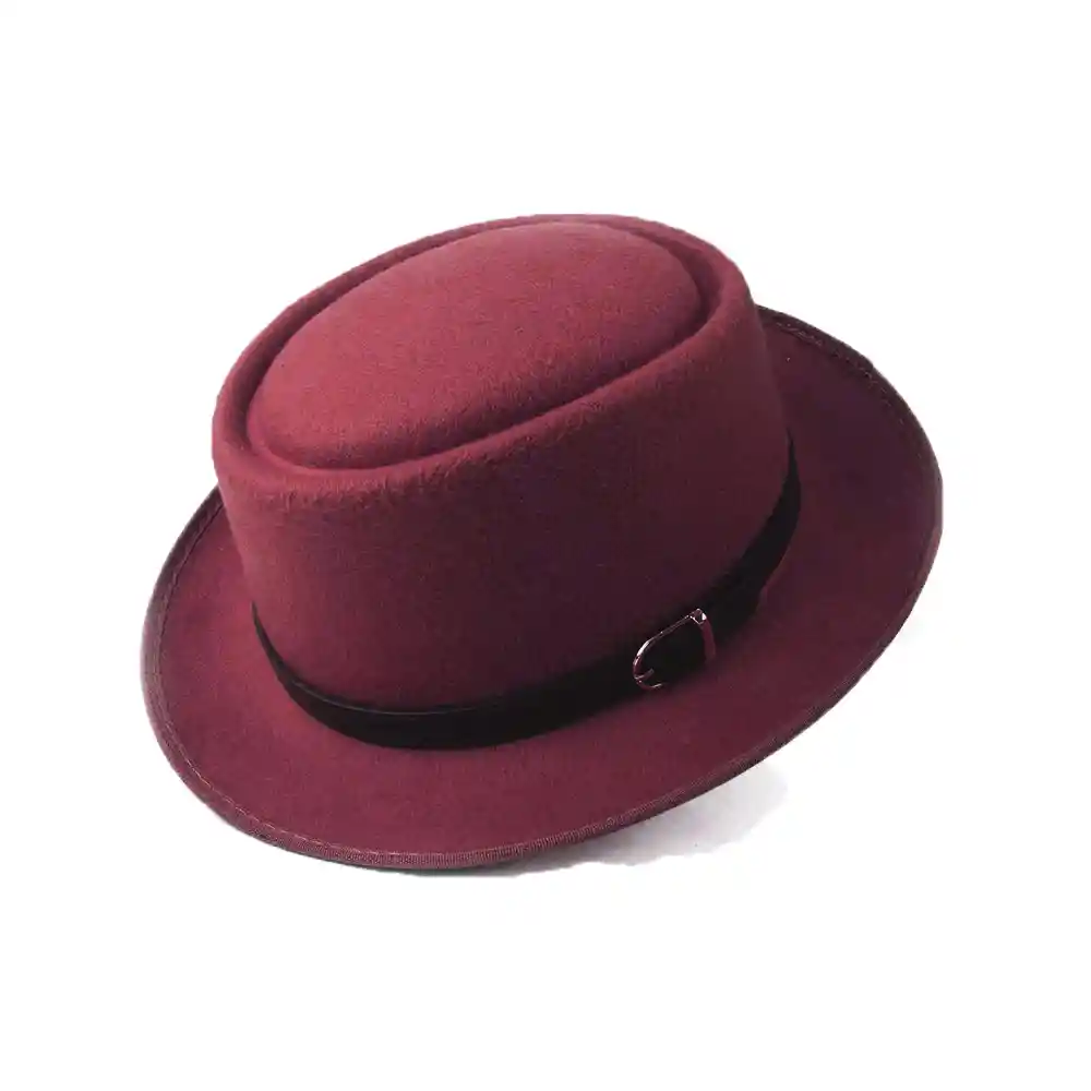 Sombrero Pork Pie Fedora Español Gardel Hombre Mujer Elegante