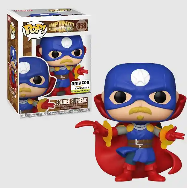 Funko Pop Soldier Supreme Infinity Warps 858 Amazon