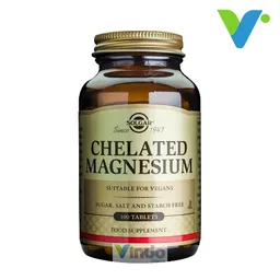 SOLGAR Chelated Magnesium 100 Tabs Magnesio