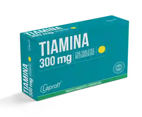 Tiamina (vitamina B1) Blister X10 Tabletas Laproff
