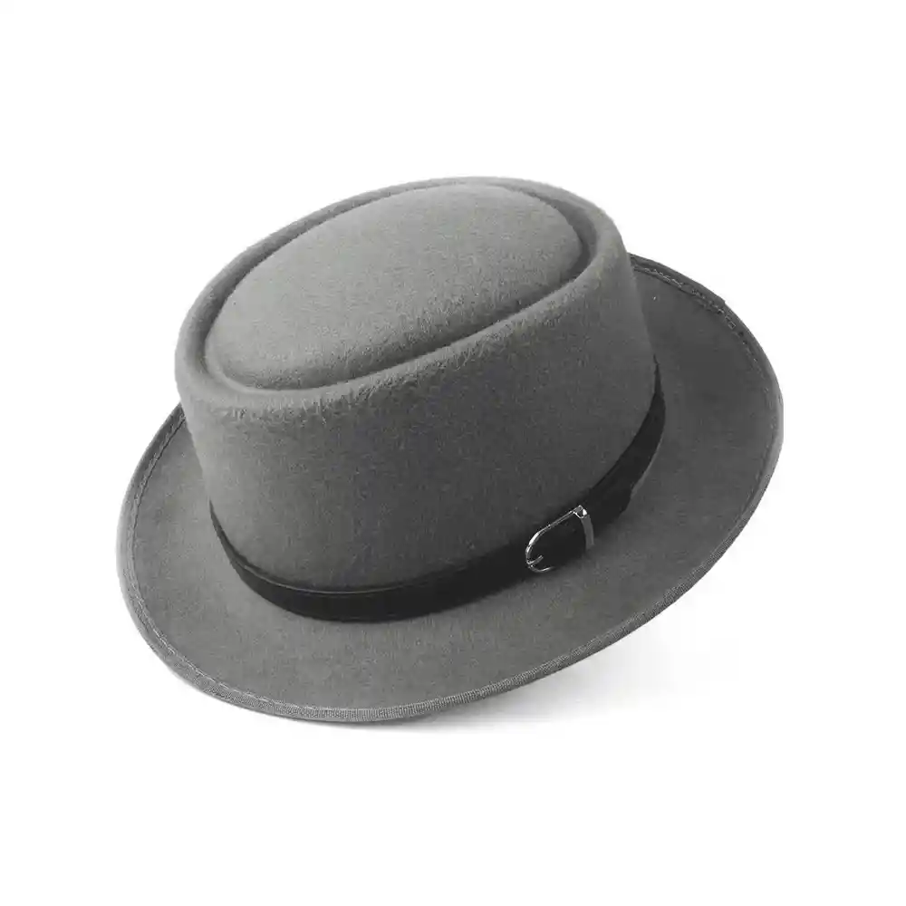 Sombrero Pork Pie Fedora Español Gardel Hombre Mujer Elegante