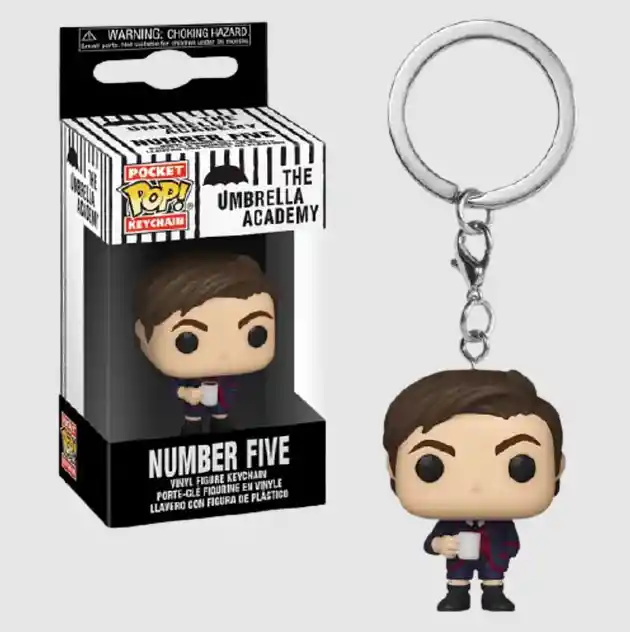 Llavero Funko Pop Number Five The Umbrella Academy