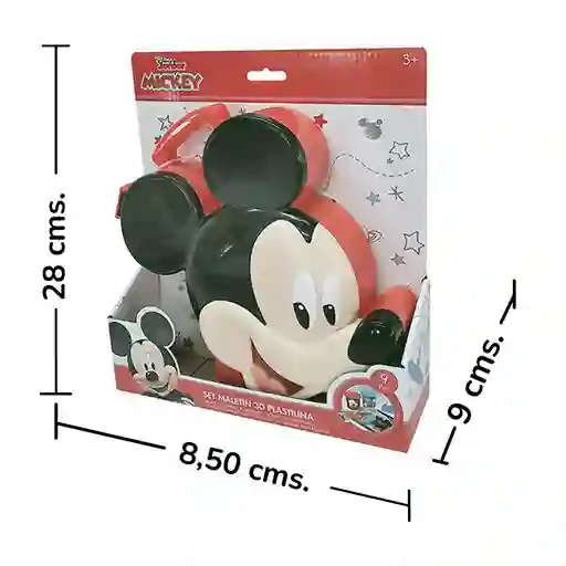 Disney Set De Manualidades Kit Plastilinas Mickey