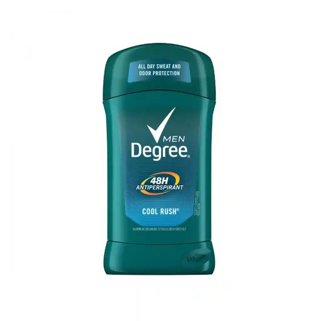 Desodorante Antitranspirante Degree Mens Dry Protection Cool Rush Protección En Seco 2.7 Onzas (76g)