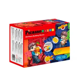 Bloques De Construccion De 100 Piezas Piccaso Tiles