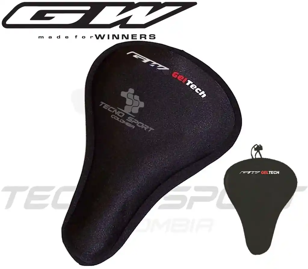 Forro Sillín Gw Gel Anatómico Bicicleta De Calle Y Spinning