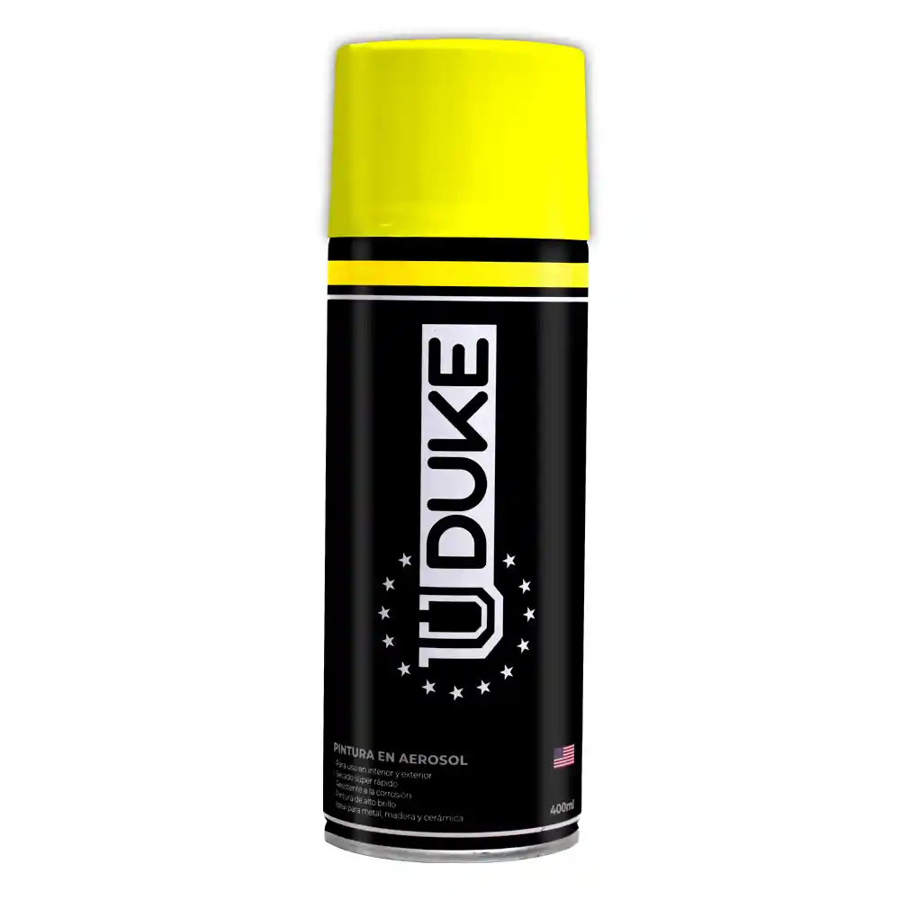 Uduke Aerosol Fluorescente Amarillo 400 Ml (1005) (Ht40224)