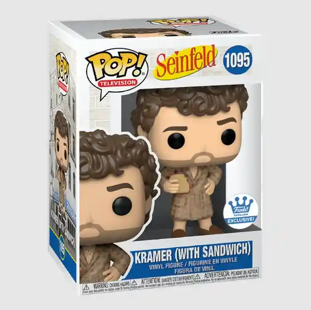 Funko Pop Kramer With Sandwich Seinfeld 1095 Funko Shop