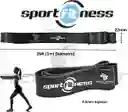 Sportfitness Banda De Poder Elastica Negra Tonificacion Gym
