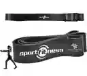 Sportfitness Banda De Poder Elastica Negra Tonificacion Gym