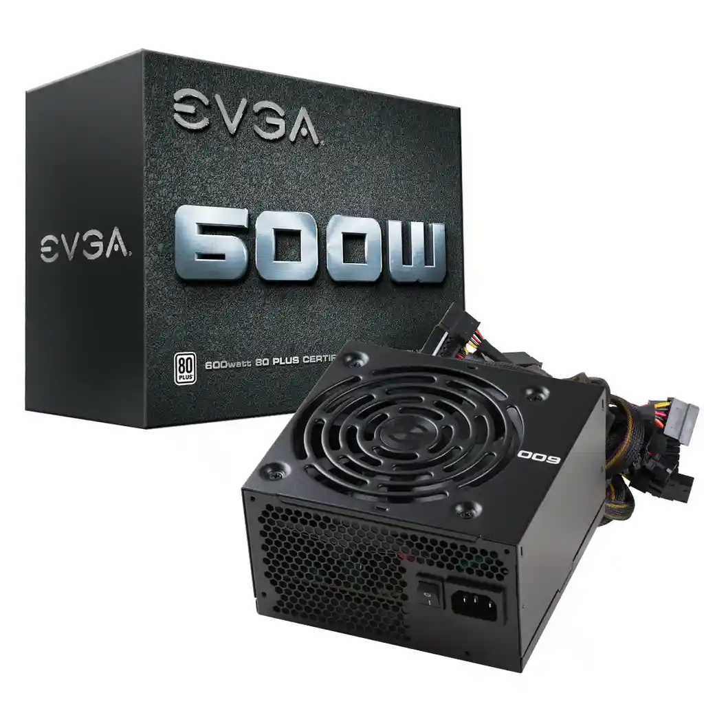 Fuente Evga 600w Reales Certificación 80 Plus