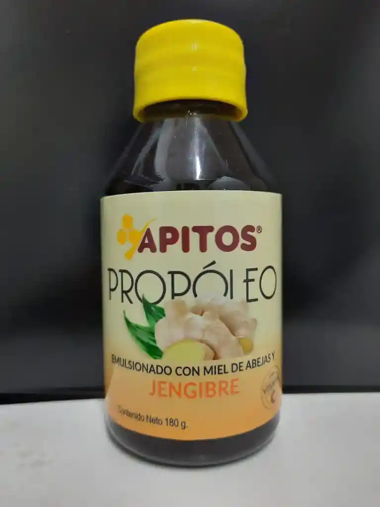 Propóleo Con Jengibre Jarabe X180 Ml Apitos