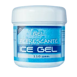 Ice Gel Refrescante Azul X 110gr