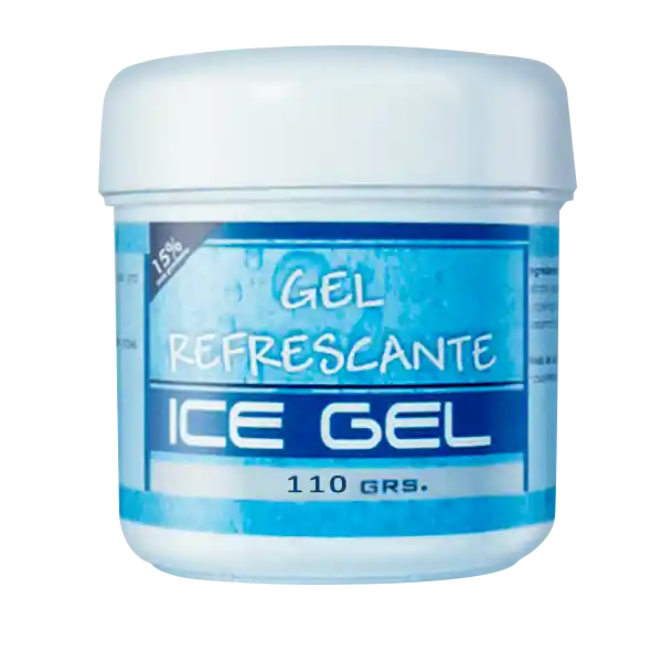 Ice Gel Refrescante Azul X 110gr