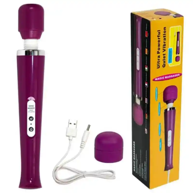 Vibrador Masajeador De Clitoris Grande Hitachi Recargable Show