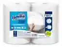 Papel Higiénico Jumbo Xtra1 Blanco Doble Hoja Precortado 207