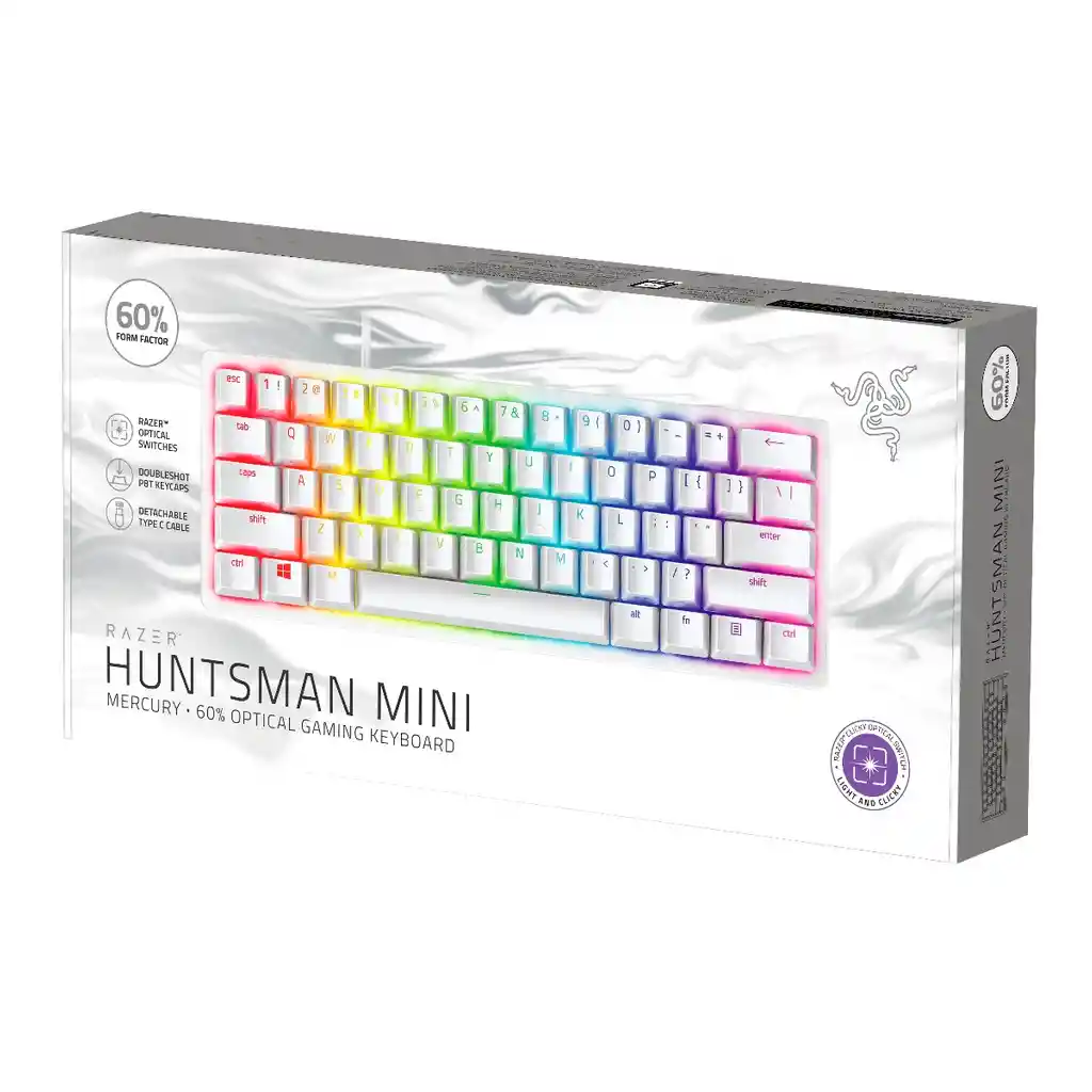 Razer Teclado Huntsman Mini White