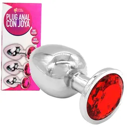 Plug Anal Medium Size Red