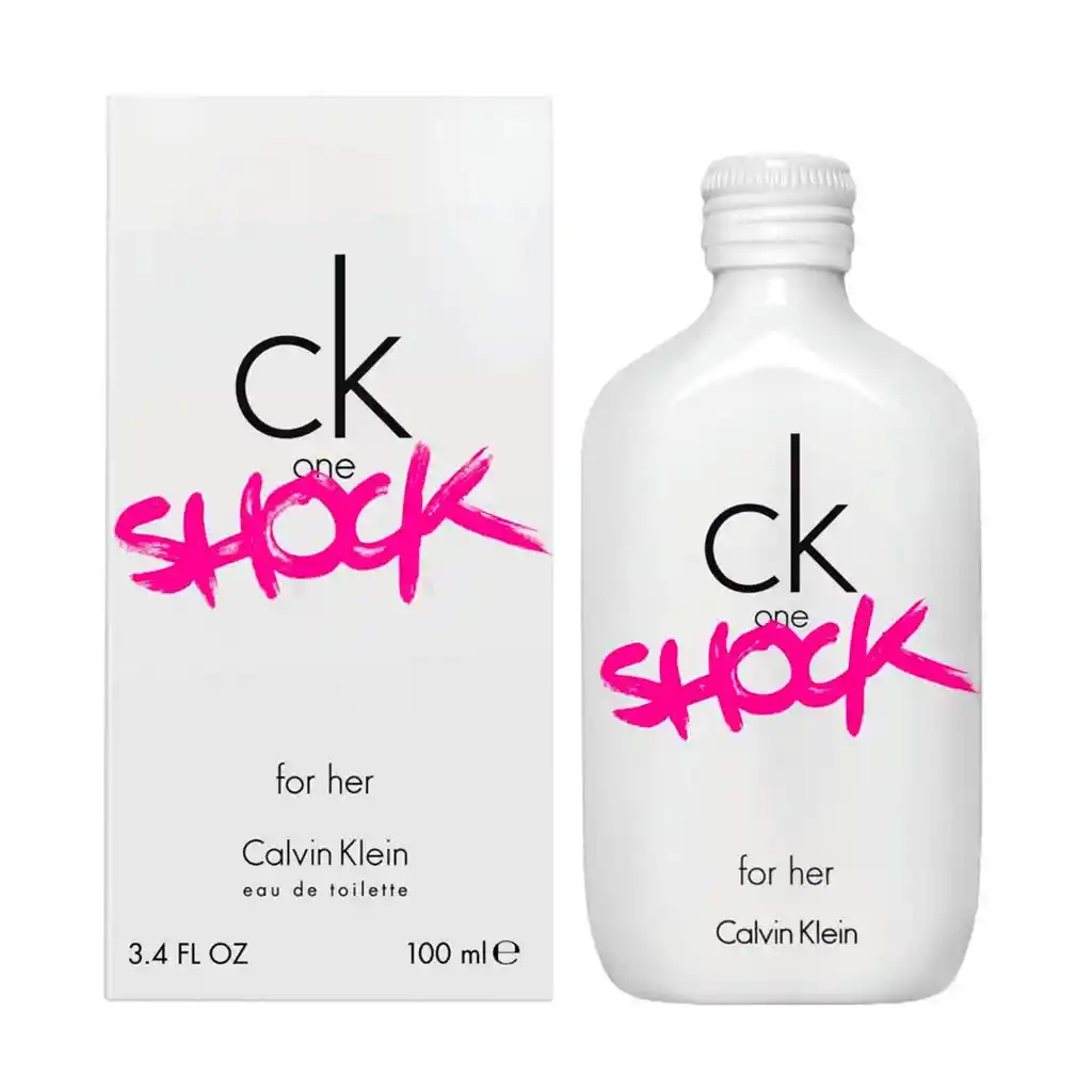 Edt Locion Perfume Ck One Shock 100Mlmujer