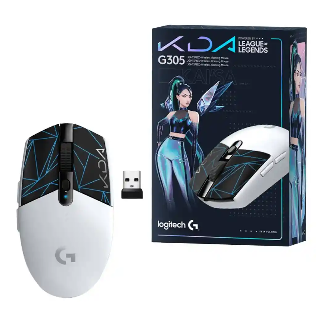 Logitech Mouse G305 Wireless Edicion League Of Legends