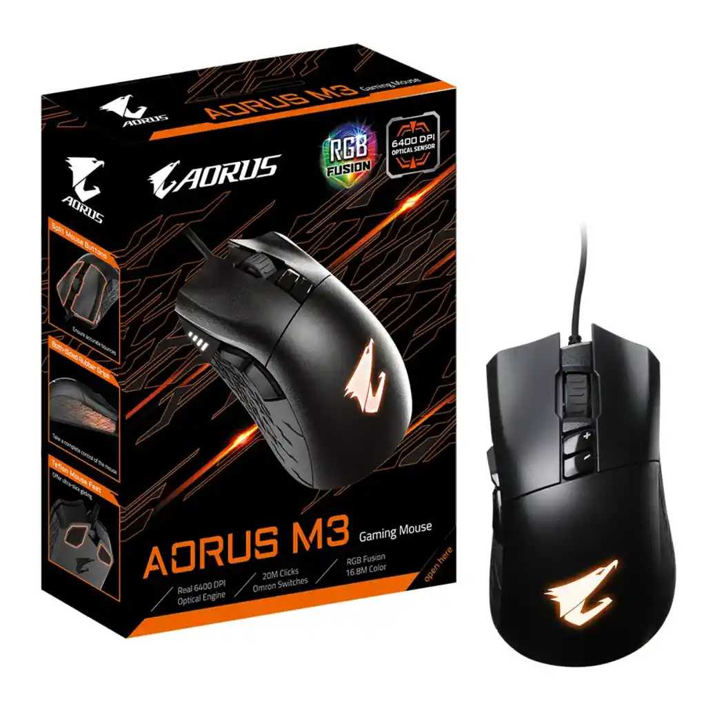 Rgb Mouse Aorus M3 Gaming