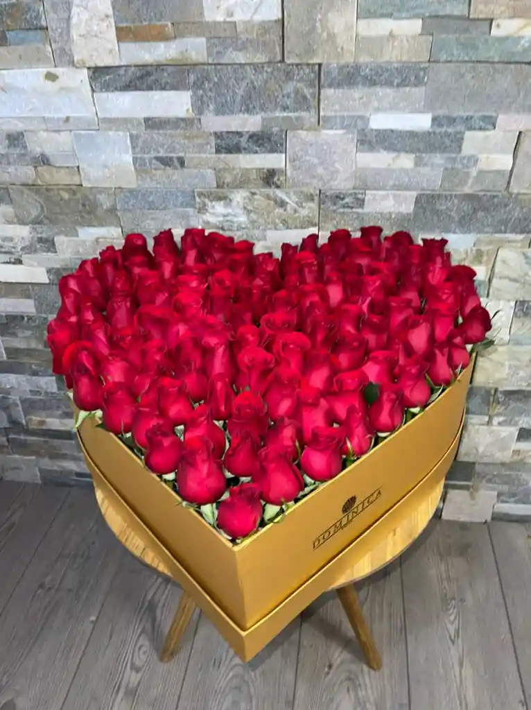 Corazon Big 150 Rosas