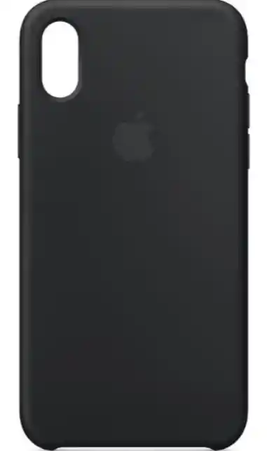 iPhoneSilicone Case Negro X/Xs